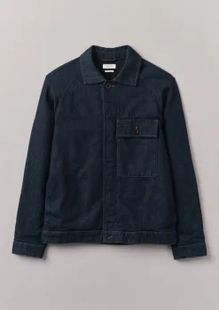 TOAST Denim|Workwear*Cotton Hemp Denim Jacket