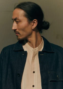 TOAST Denim|Workwear*Cotton Hemp Denim Jacket