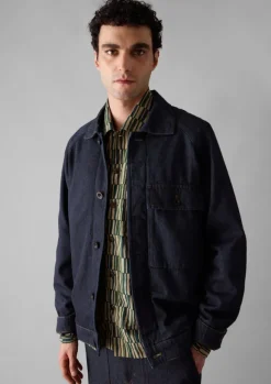 TOAST Denim|Workwear*Cotton Hemp Denim Jacket