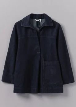 Women TOAST Denim|Tops & Tees*Cotton Hemp Denim Smock