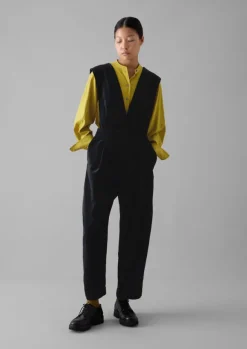 Women TOAST Velvet|Jumpsuits*Cotton Velvet Pinafore Jumpsuit