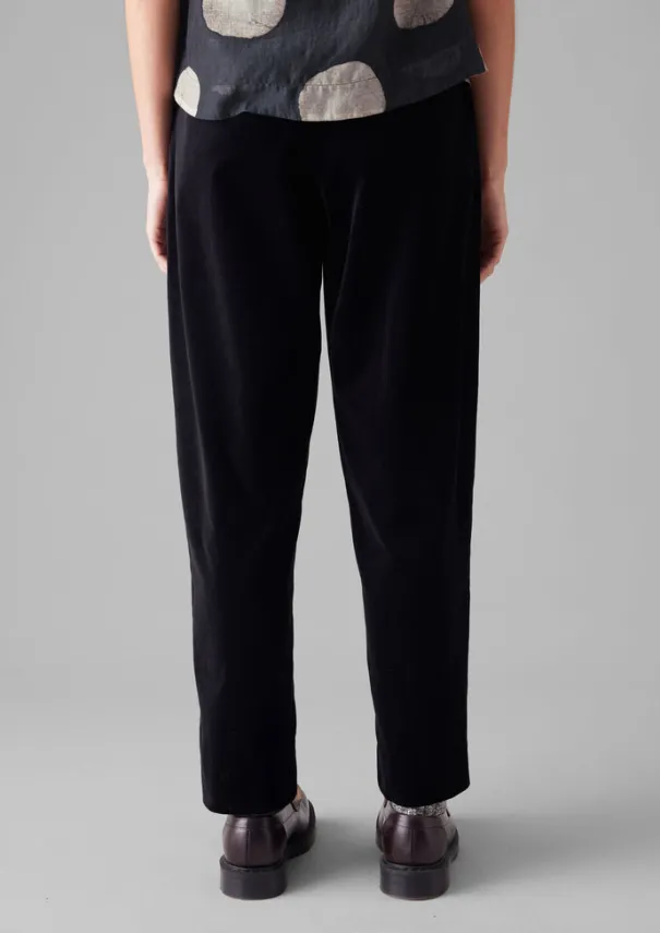 Women TOAST Velvet|Trousers*Cotton Velvet Pleat Front Trousers