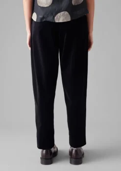 Women TOAST Velvet|Trousers*Cotton Velvet Pleat Front Trousers