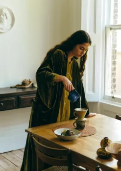 Women TOAST Nightwear|Loungewear*Crinkle Cotton Kaftan Nightdress