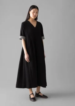 Women TOAST Loungewear|Dresses*Crinkled Cotton V-Neck Dress