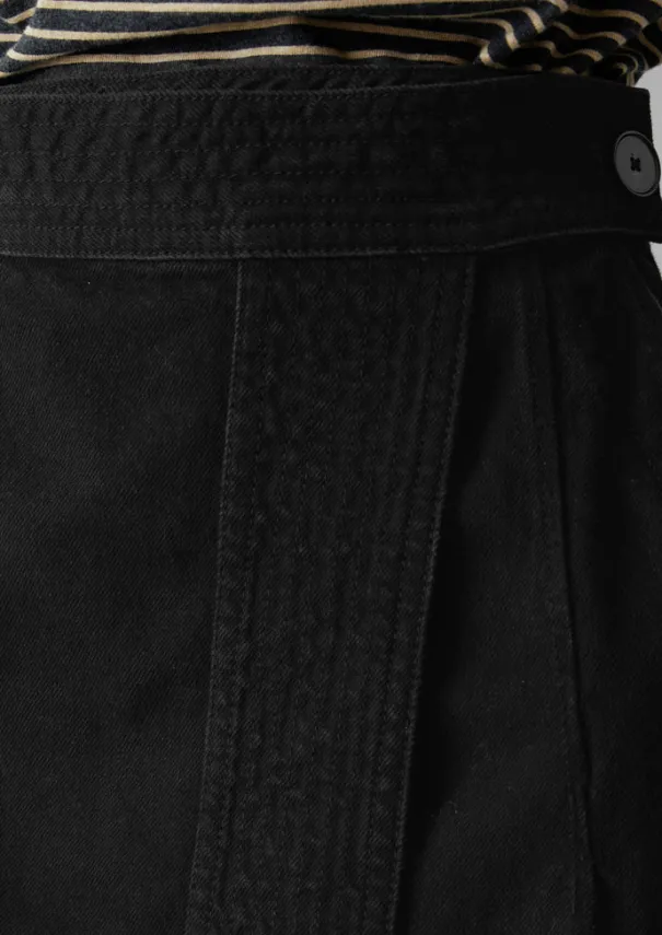 Women TOAST Denim|Workwear*Denim Wrap Skirt
