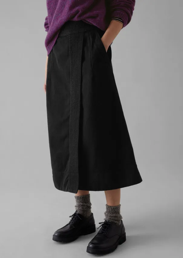 Women TOAST Denim|Workwear*Denim Wrap Skirt