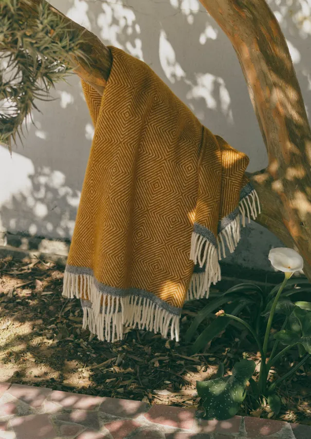TOAST Textiles|Blankets & Throws*Diamond Wool Blanket