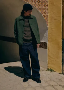 TOAST Coats & Jackets*Dogtooth Wool Chore Jacket