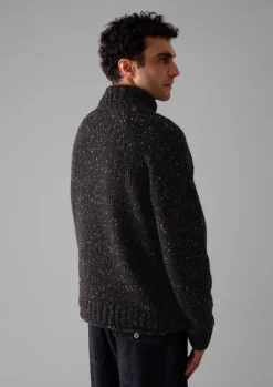 TOAST Knitwear*Donegal Roll Neck Sweater