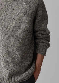 TOAST Knitwear*Donegal Roll Neck Sweater