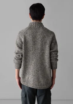 TOAST Knitwear*Donegal Roll Neck Sweater