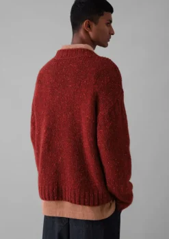 TOAST Knitwear*Donegal Wool High Neck Easy Sweater