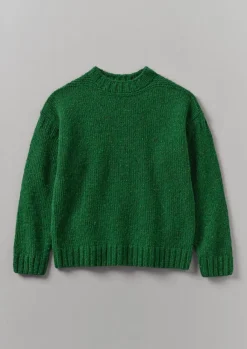 TOAST Knitwear*Donegal Wool High Neck Easy Sweater