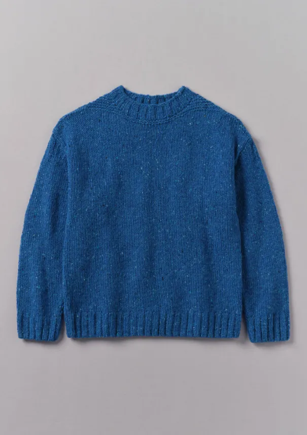 TOAST Knitwear*Donegal Wool High Neck Easy Sweater