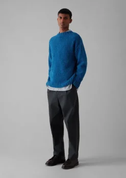 TOAST Knitwear*Donegal Wool High Neck Easy Sweater
