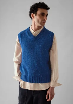 TOAST Knitwear*Donegal Wool Knitted Tank