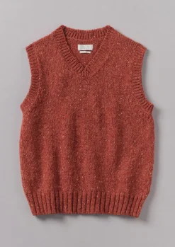 TOAST Knitwear*Donegal Wool Knitted Tank