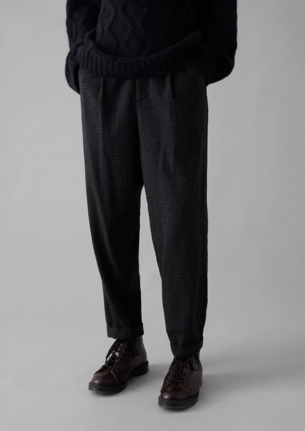 TOAST Trousers*Duncan Wool Cotton Trousers