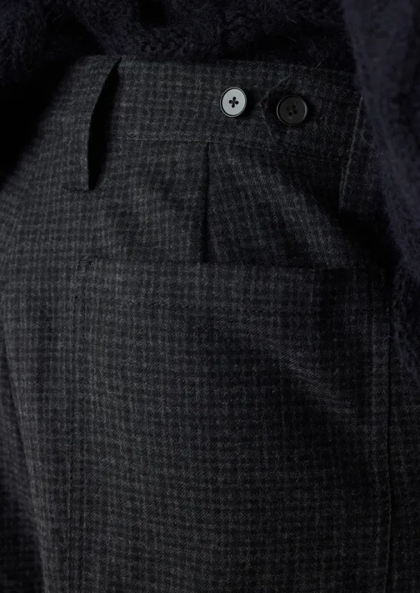 TOAST Trousers*Duncan Wool Cotton Trousers