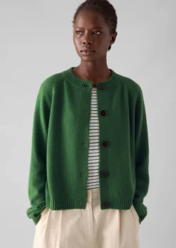 Women TOAST Cashmere|Knitwear*Eden Wool Cashmere Raglan Cardigan