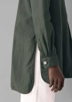 Women TOAST Linen|Tops & Tees*Elena Cotton Linen Tunic Shirt