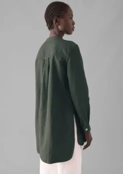 Women TOAST Linen|Tops & Tees*Elena Cotton Linen Tunic Shirt