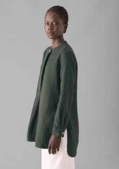 Women TOAST Linen|Tops & Tees*Elena Cotton Linen Tunic Shirt