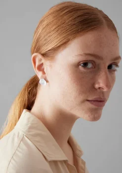 Women TOAST Jewellery*Emily Nixon Flat Rock Stud Earrings