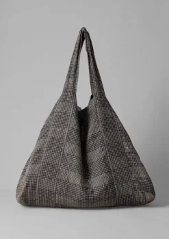 Women TOAST Bags & Belts*Etched Check Linen Bag