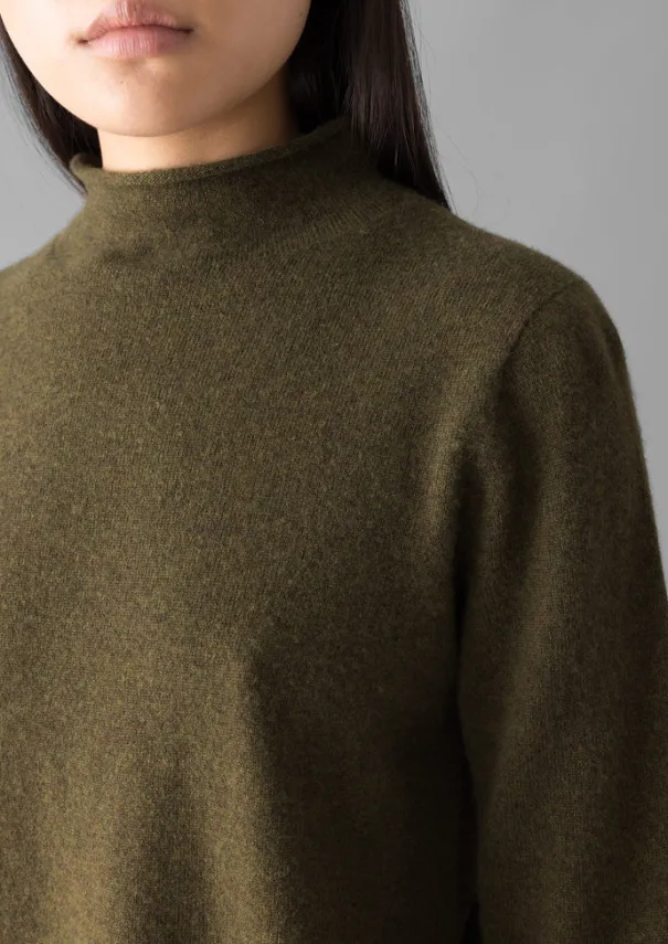 Women TOAST Cashmere|Knitwear*Fine Wool Cashmere Half Sleeve Sweater