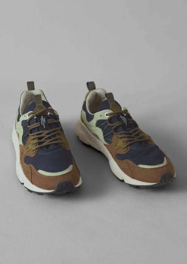 TOAST Trainers & Plimsolls*Flower Mountain Yamano Kaiso Panelled Trainers