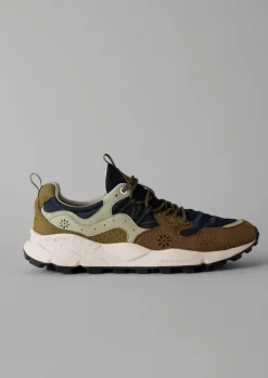 TOAST Trainers & Plimsolls*Flower Mountain Yamano Kaiso Panelled Trainers