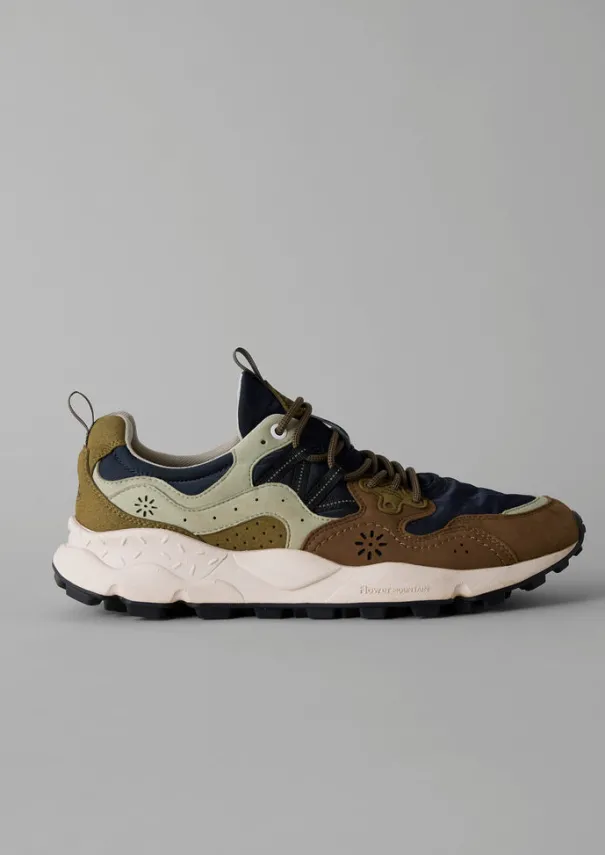 TOAST Trainers & Plimsolls*Flower Mountain Yamano Kaiso Panelled Trainers