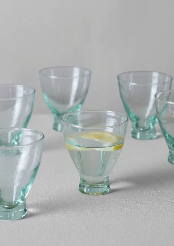 TOAST Glass|Kitchen*Fluted Moroccan Glasses Set