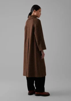 Women TOAST Coats & Jackets*Frankie Wool Houndstooth Raglan Coat
