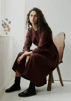 Women TOAST Loungewear|Dresses*Freya Gingham Crinkle Cotton Dress