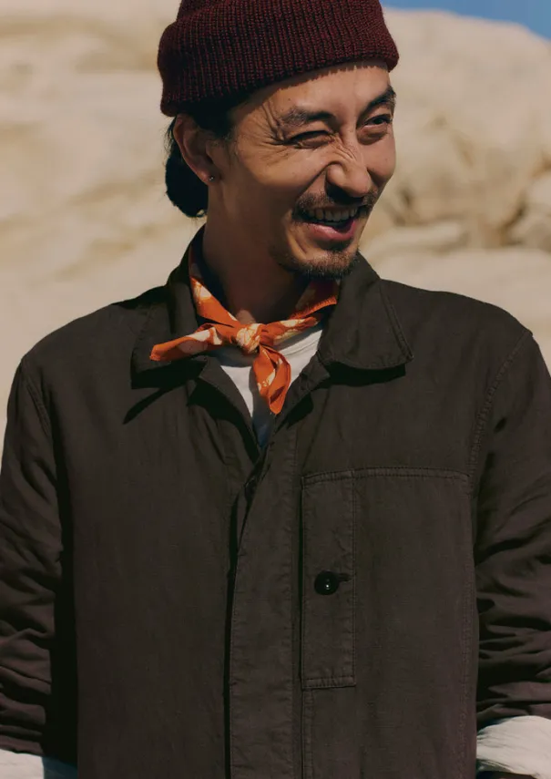 TOAST Linen|Workwear*Garment Dyed Canvas Overalls