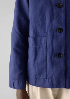 Women TOAST Linen|Coats & Jackets*Garment Dyed Cotton Linen Jacket