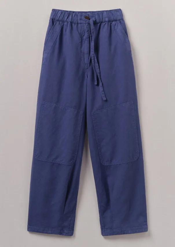 Women TOAST Linen|Trousers*Garment Dyed Cotton Linen Canvas Trousers