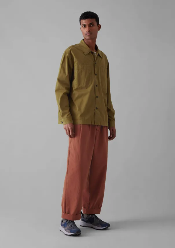 TOAST Workwear|Shirts*Garment Dyed Cotton Twill Shirt