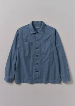 TOAST Workwear*Garment Dyed Cotton Twill Shirt