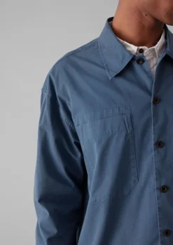 TOAST Workwear*Garment Dyed Cotton Twill Shirt