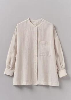 Women TOAST Linen|Loungewear*Garment Dyed Linen Oversized Shirt