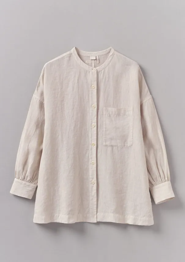Women TOAST Linen|Loungewear*Garment Dyed Linen Oversized Shirt