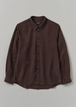 TOAST Shirts*Garment Dyed Point Collar Shirt