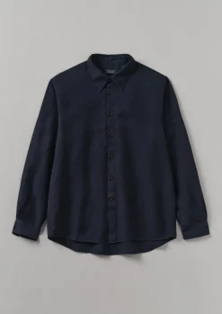 TOAST Shirts*Garment Dyed Point Collar Shirt