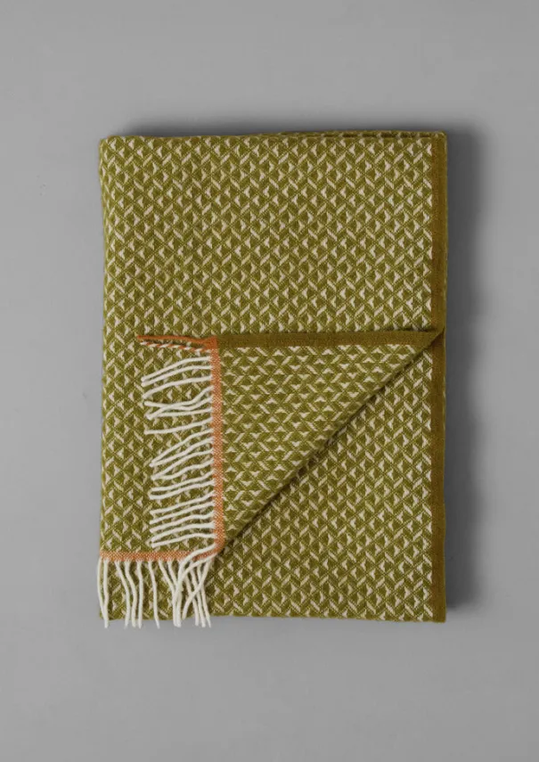 TOAST Textiles|Blankets & Throws*Geo Diamond Wool Blanket