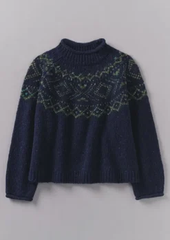 Women TOAST Knitwear*Graphic Yoke Sweater