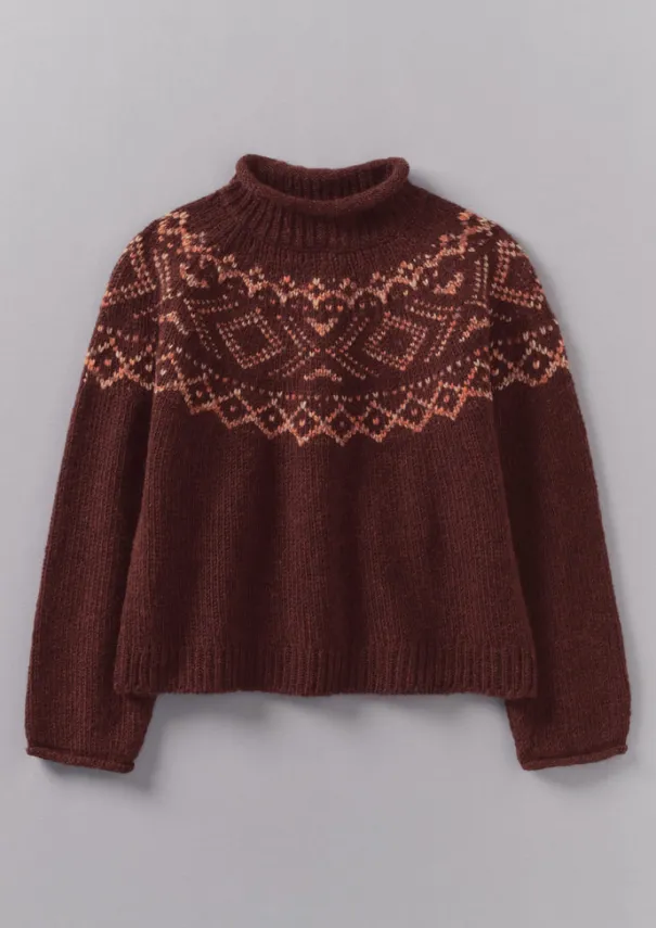 Women TOAST Knitwear*Graphic Yoke Sweater